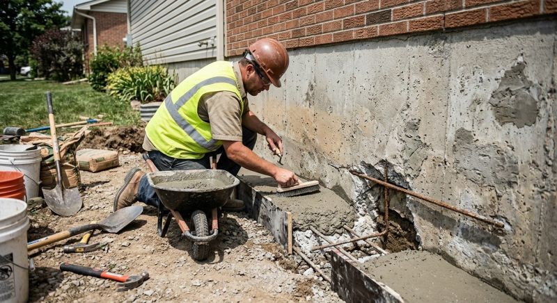 Concrete Foundation Repair in Wycombe, PA