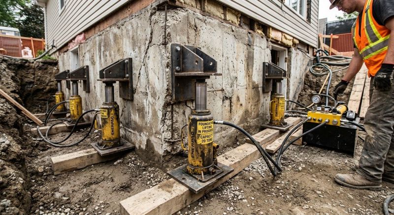 Foundation Jacking in Skippack, PA