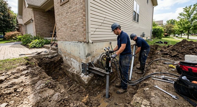 Settling Foundation Service in Wycombe, PA
