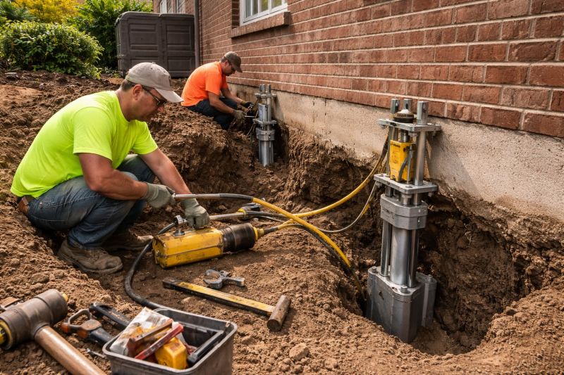 Settling Foundation Service in Willow Grove, PA