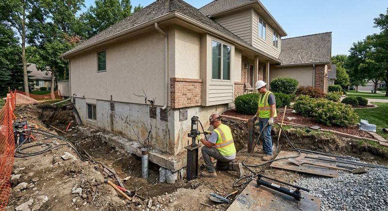 Structural Foundation Repair in Warminster, PA