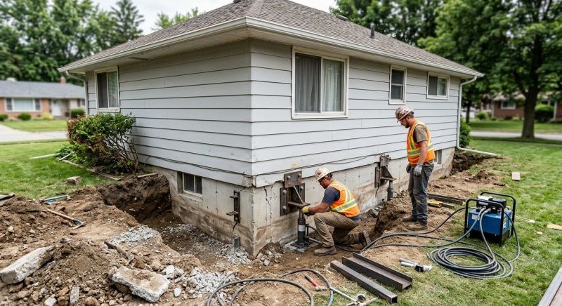 Foundation Repair in Perkasie, PA