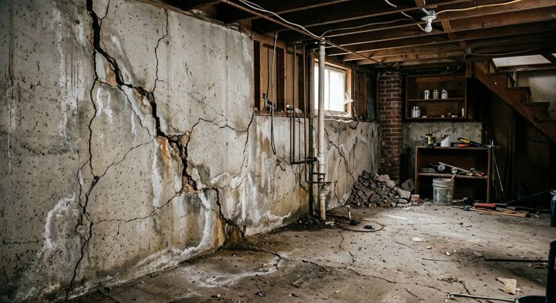 Basement Crack Repair in Perkasie, PA