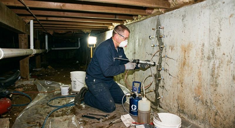 Basement Foundation Repair in Lansdale, PA