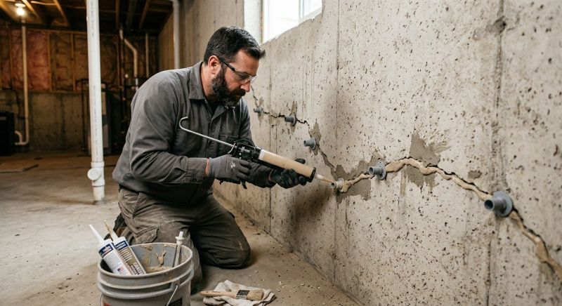 Basement Foundation Repair in Pittstown, NJ