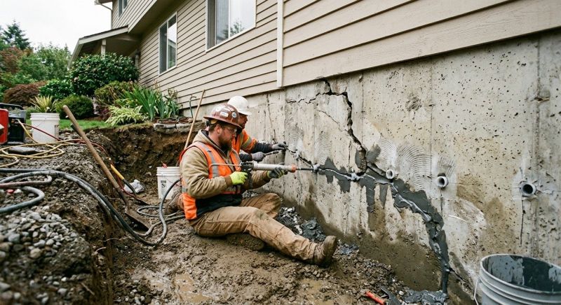 Basement Foundation Repair in Southampton, PA
