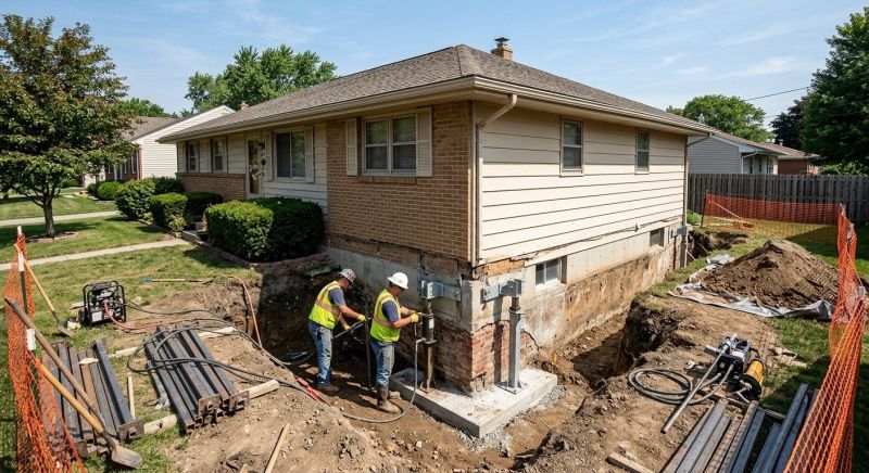 Building Foundation Repair in Coopersburg, PA