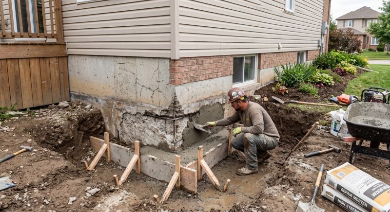 Building Foundation Repair in Dublin, PA