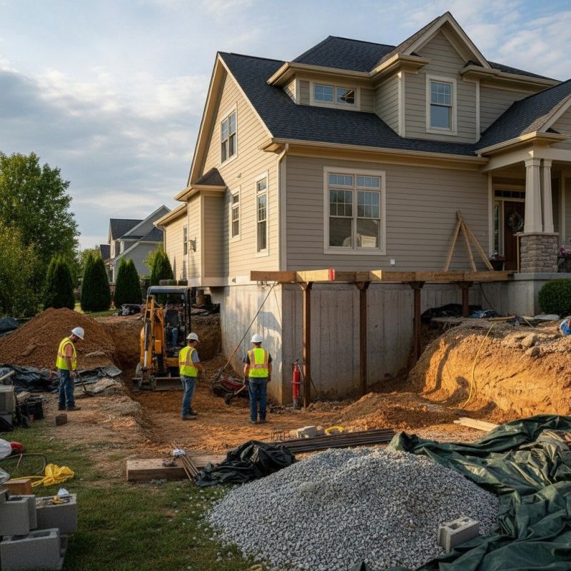 Building Foundation Repair in Montgomery County, PA