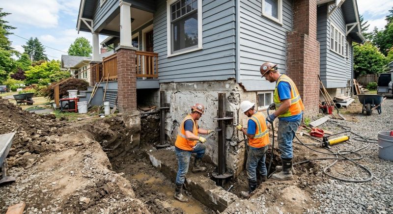 Building Foundation Repair in Warminster, PA