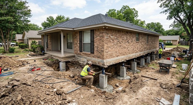 Concrete Foundation Leveling in Warminster, PA