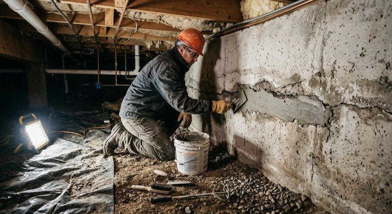 Concrete Foundation Repair in Gladwyne, PA