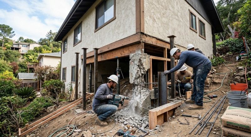 Concrete Foundation Repair in Hatboro, PA