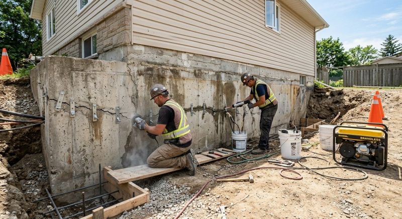 Concrete Foundation Repair in Macungie, PA