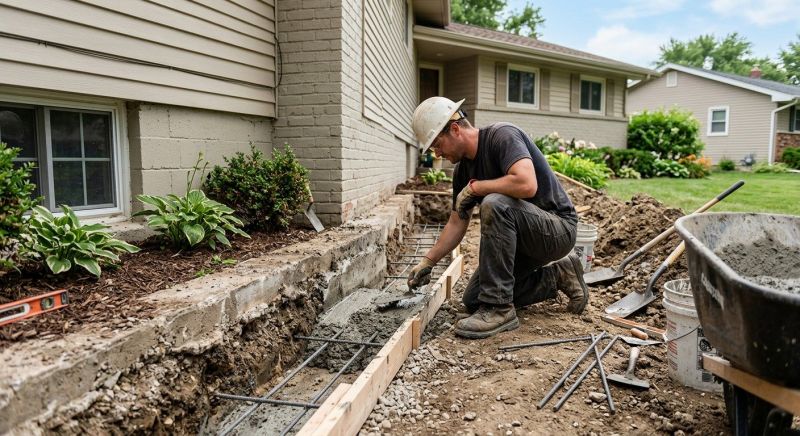 Concrete Foundation Repair in Pennsburg, PA