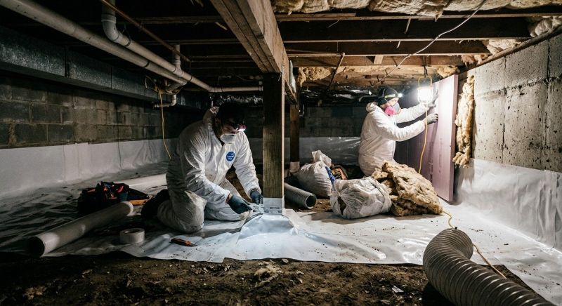 Crawl Space Leveling in Perkasie, PA