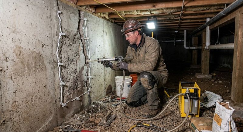 Crawlspace Foundation Repair in Horsham, PA