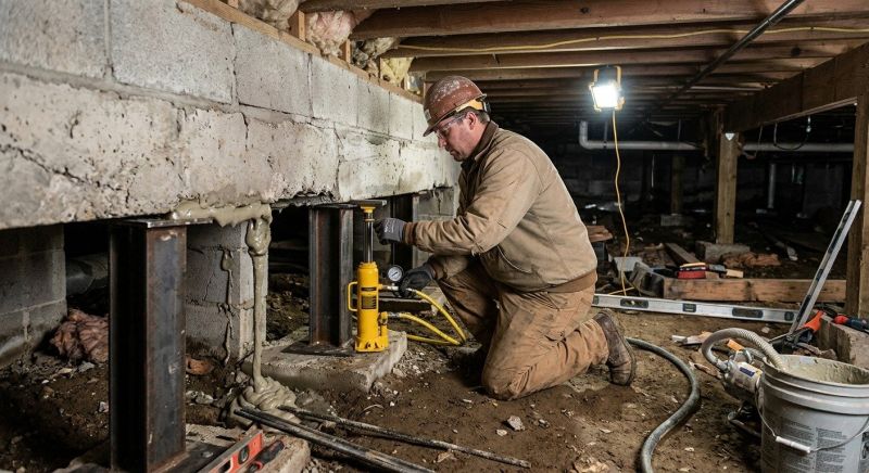 Crawlspace Foundation Repair in Lansdale, PA