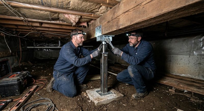 Crawlspace Foundation Repair in Royersford, PA