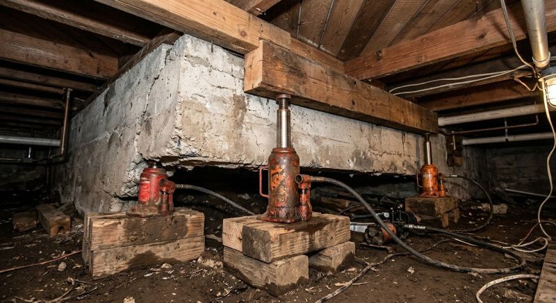 Foundation Jacking in Barto, PA