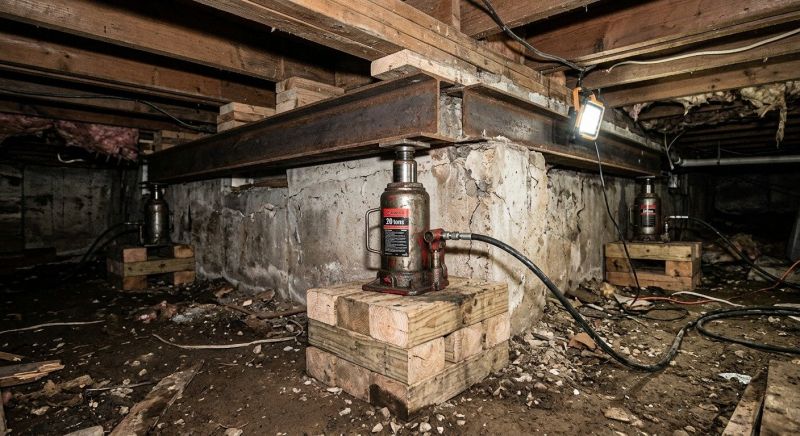 Foundation Jacking in Hatboro, PA