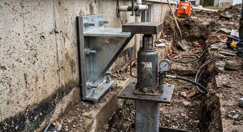 Foundation Jacking in Phoenixville, PA