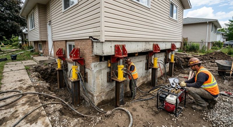 Foundation Lifting in Cheltenham, PA