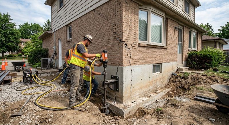 Foundation Lifting in Hunterdon County, NJ