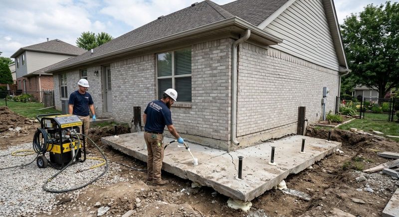 Foundation Lifting in Lafayette Hill, PA
