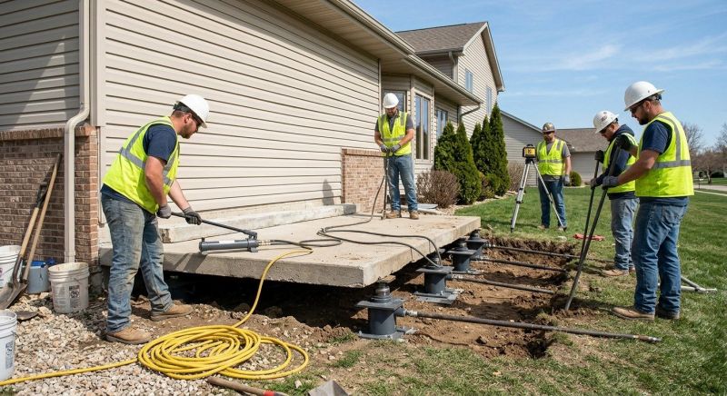 Foundation Lifting in Warren County, NJ
