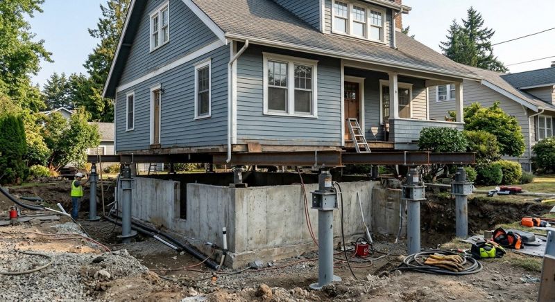 Foundation Raising in Harleysville, PA