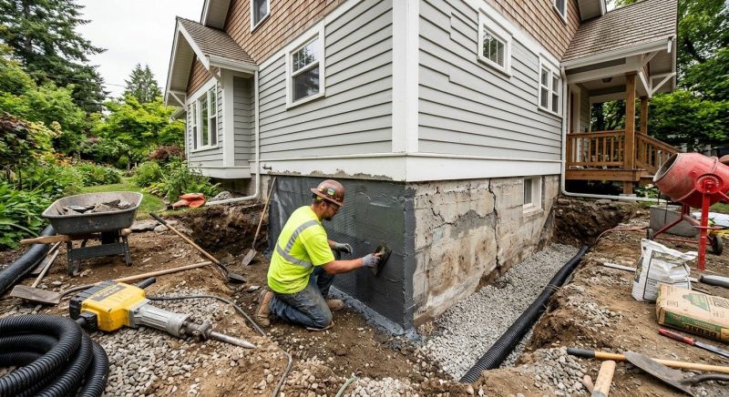 Foundation Renovation in Perkasie, PA