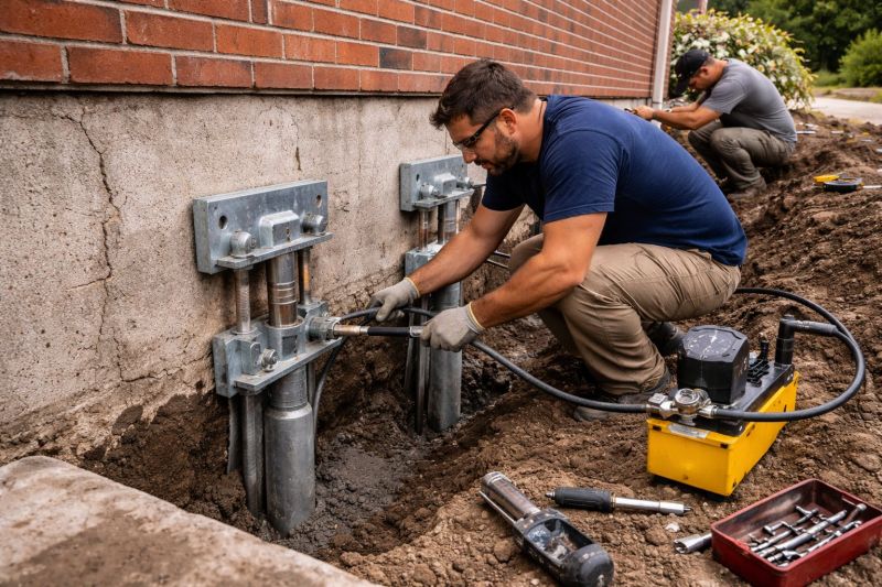 Foundation Repair in Huntingdon Valley, PA