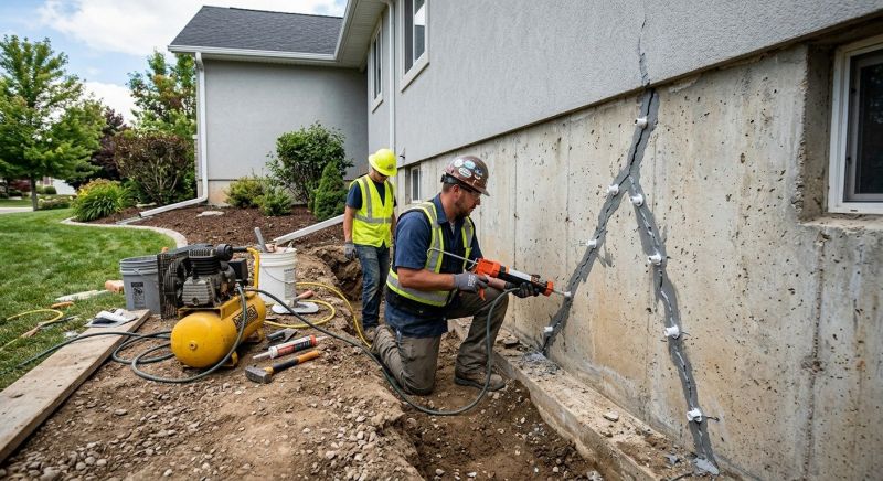 Foundation Repair in Lafayette Hill, PA