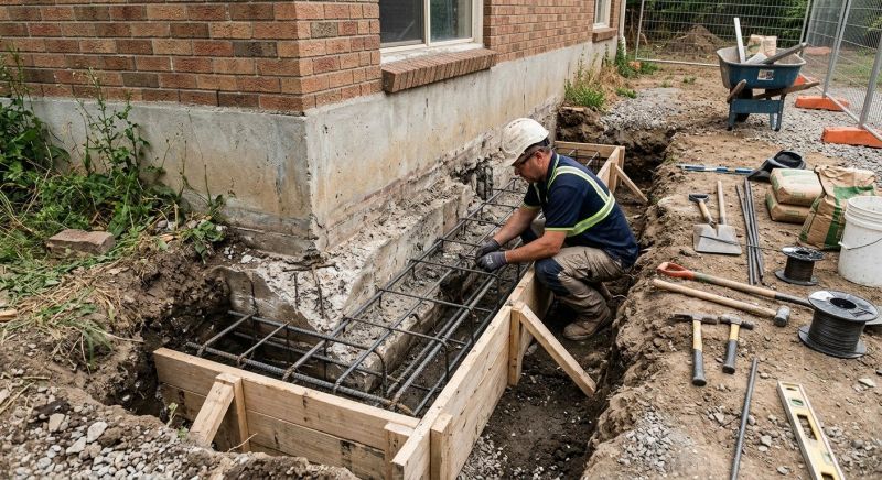 Foundation Repair in Perkasie, PA