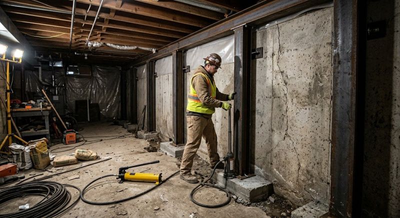 Foundation Stabilizing in Devon, PA