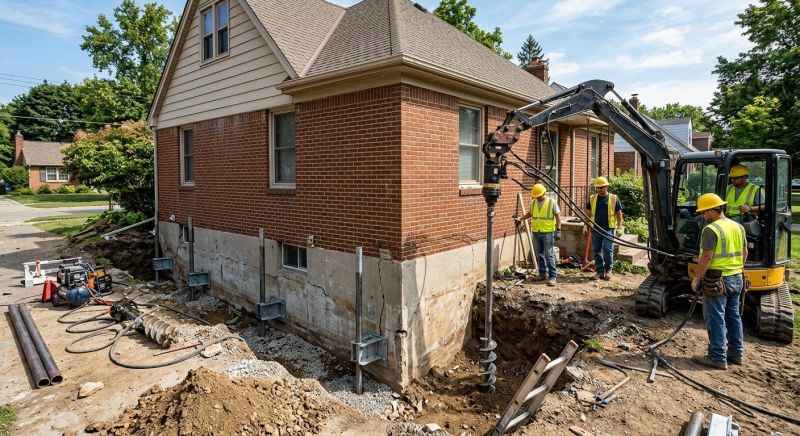 Foundation Stabilizing in Elkins Park, PA