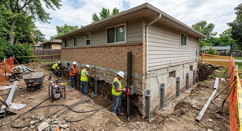 Foundation Strengthening in Perkasie, PA