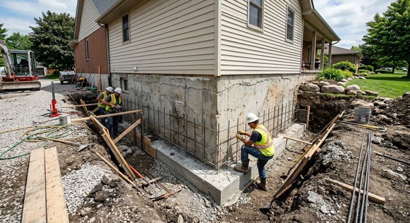 Foundation Strengthening in Perkasie, PA