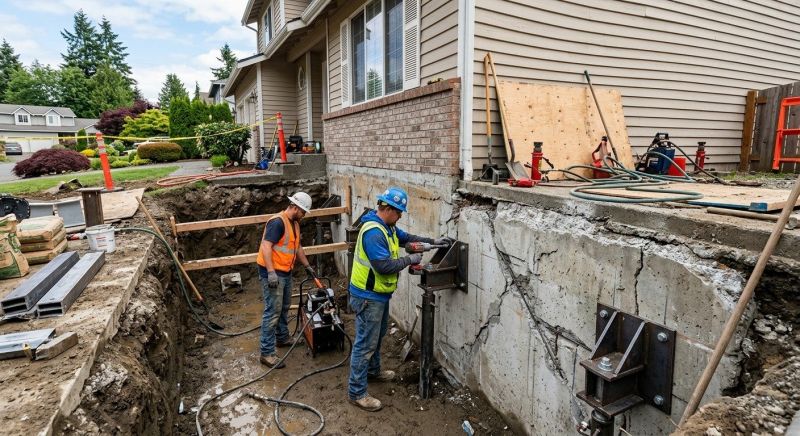 Foundation Structural Repair in Bethlehem, PA