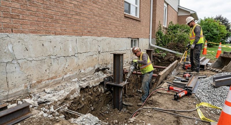 Foundation Structural Repair in Bethlehem, PA