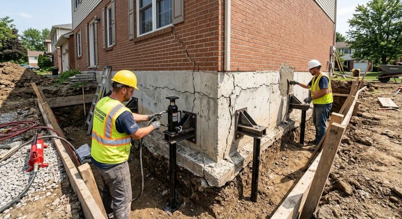 Foundation Structural Repair in New Hope, PA
