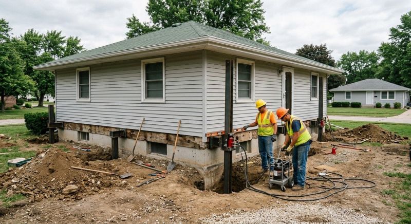 Home Foundation Leveling in Fort Washington, PA