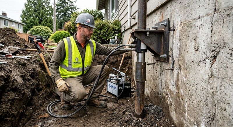 Home Foundation Leveling in New Hope, PA