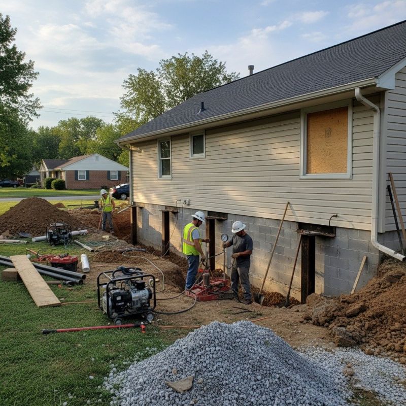 Home Foundation Repair in Alburtis, PA