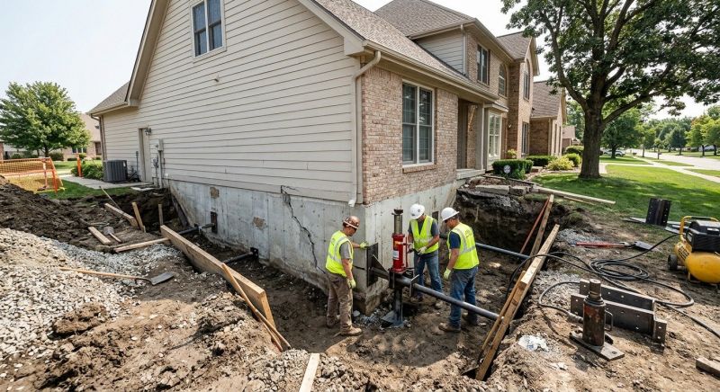 Home Foundation Repair in Allentown, PA