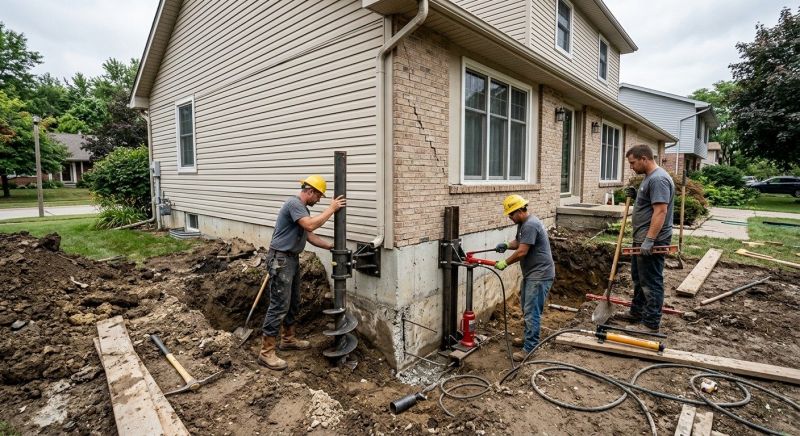 Home Foundation Repair in Bethlehem, PA