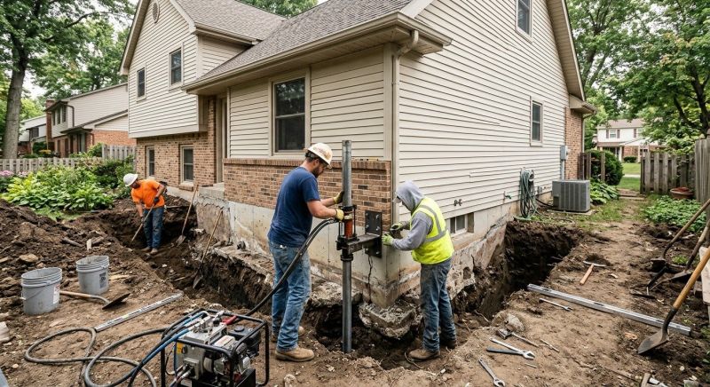 Home Foundation Repair in Boyertown, PA