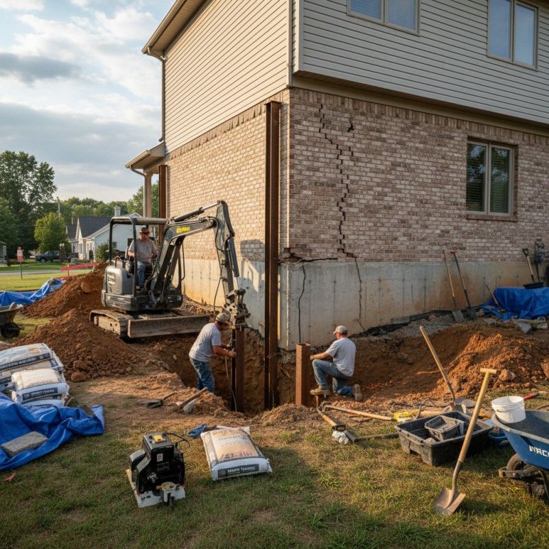 Home Foundation Repair in Horsham, PA