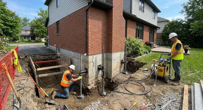 House Underpinning in Perkasie, PA